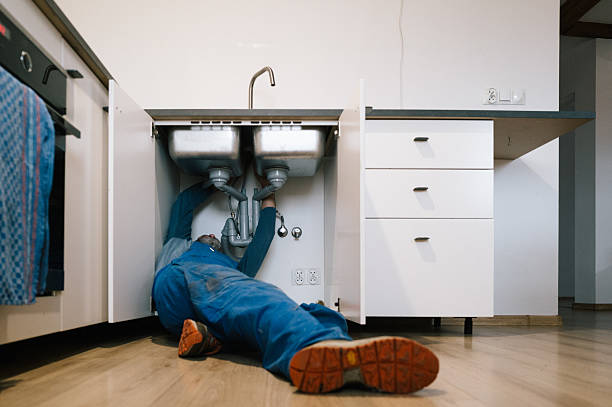 Professional Plumbing technician working in Hubbardston, MA